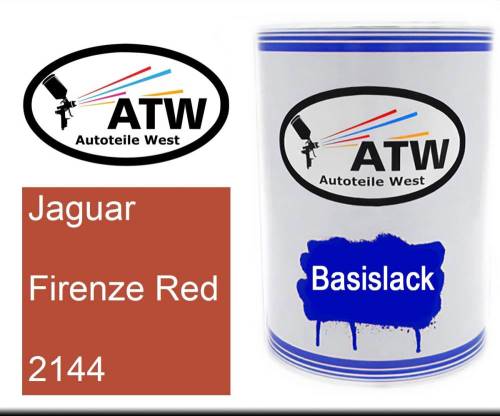 Jaguar, Firenze Red, 2144: 500ml Lackdose, von ATW Autoteile West.